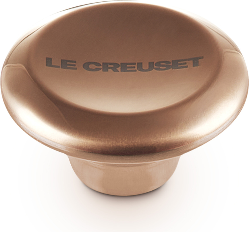 Signature Poignée de Couvercle, 4,7 cm, cuivrée