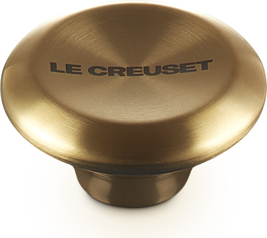 Signature Poignée de Couvercle, 5,7 cm, dorée