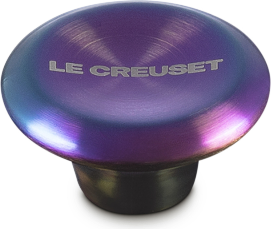 Signature Poignée pour couvercle, 4,7 cm, irisée