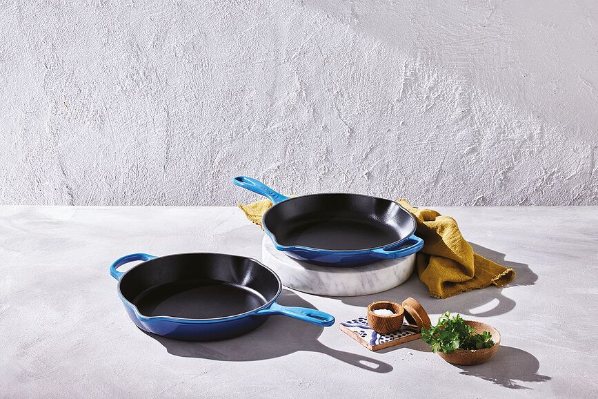 Signature Ponev za cvrtje in serviranje, 20 cm, globoko modra