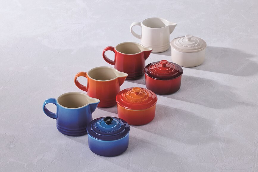 Signature Pot à lait et Sucrier, beige, Set 2 pièces