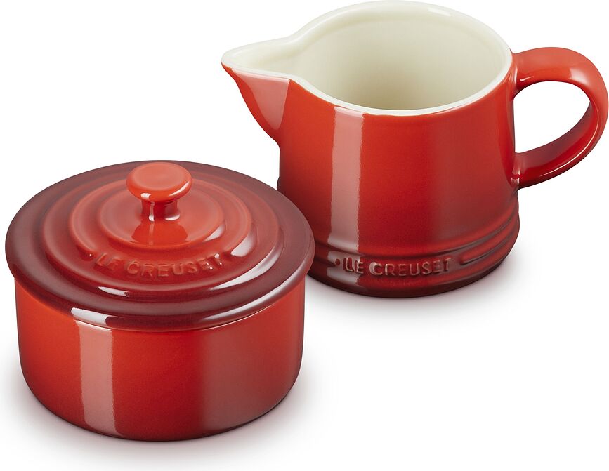 Signature Pot à lait et Sucrier, beige, Set 2 pièces