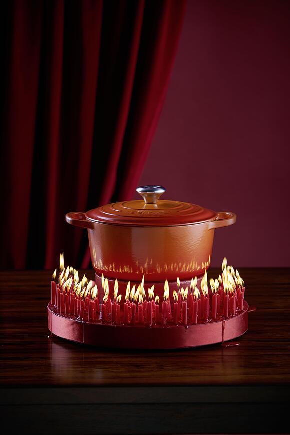 Signature Cocotte 24 cm, orange flamboyante