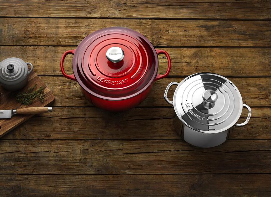 Signature Cocotte 24 cm, orange flamboyante