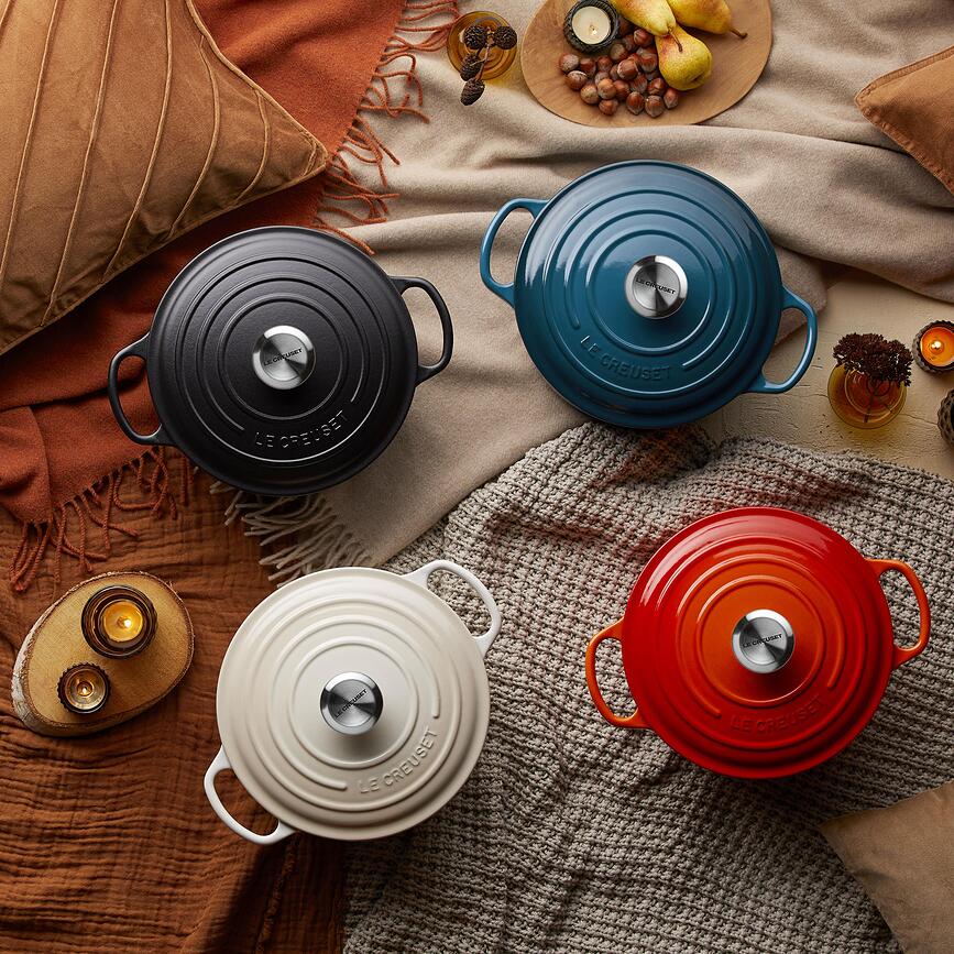 Signature Cocotte 24 cm, orange flamboyante