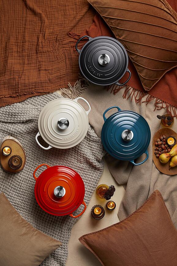 Signature Cocotte 24 cm, orange flamboyante