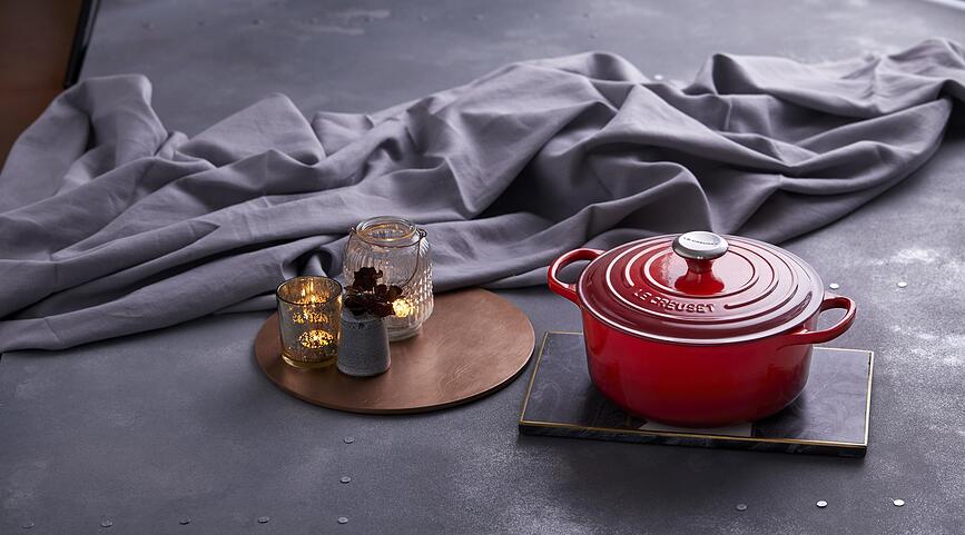 Signature Cocotte 24 cm, orange flamboyante