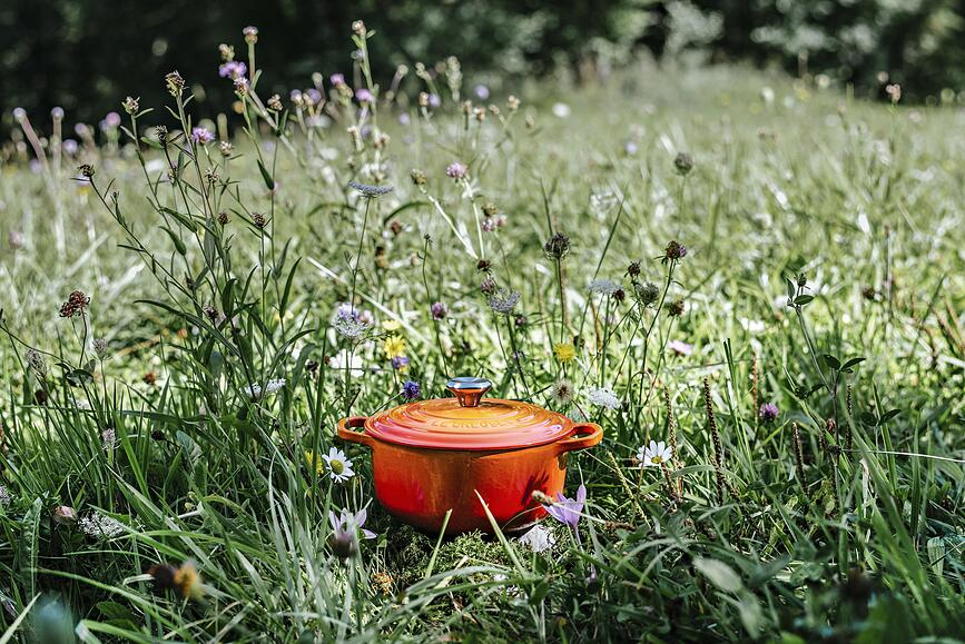 Signature Cocotte 24 cm, orange flamboyante