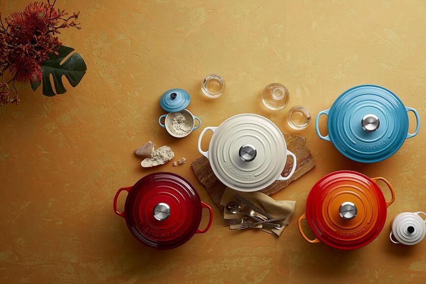 Signature Cocotte 24 cm, orange flamboyante