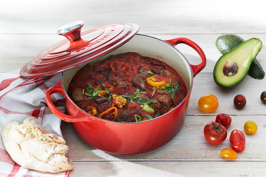 Signature Cocotte 24 cm, orange flamboyante