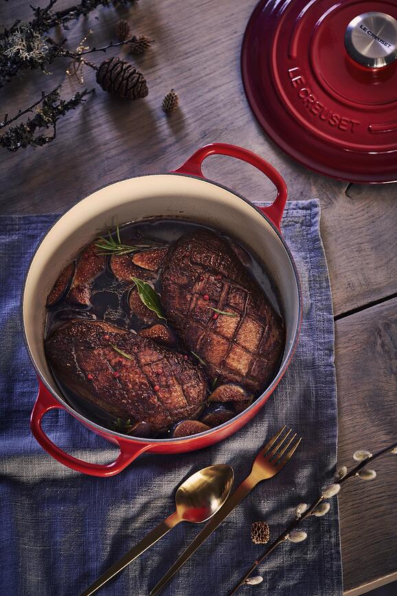 Signature Cocotte 24 cm, orange flamboyante