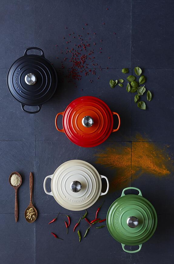 Signature Cocotte 24 cm, orange flamboyante