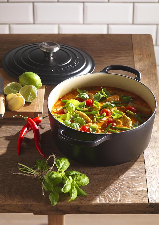 Signature Cocotte 24 cm, orange flamboyante