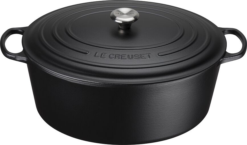 Signature Rôtissoire ovale, 40 cm, noire