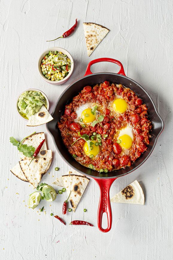 Signature Tava za prženje i posluživanje 23 cm trešnja