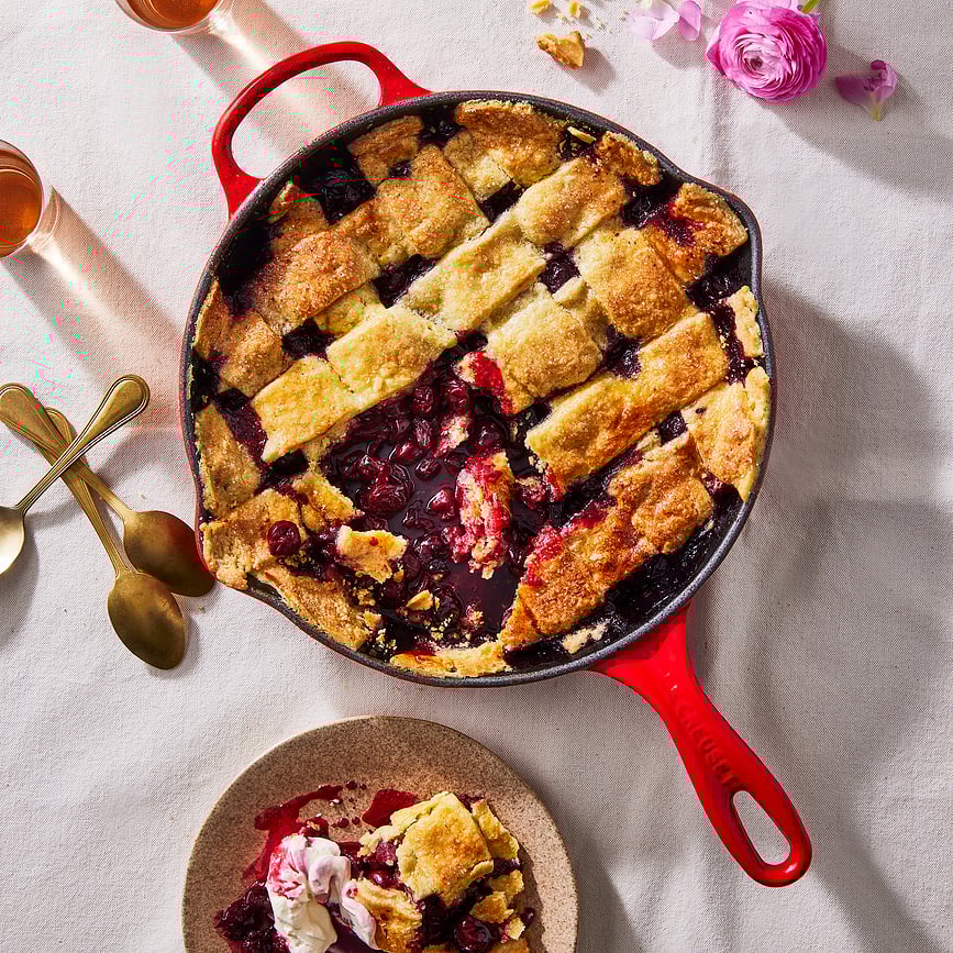 Signature Tava za prženje i posluživanje 30 cm boja trešnje