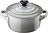 Stoviglie da forno e da portata Mini Cocotte 250 ml grigie chiare