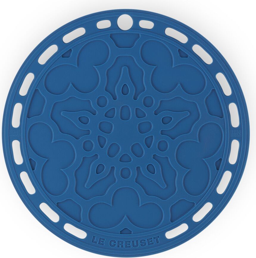 Suport pentru vase fierbinți Le Creuset cu model 20 cm albastru marsiliez