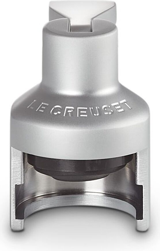Tapón para Cava Le Creuset SW-101, plateado oscuro