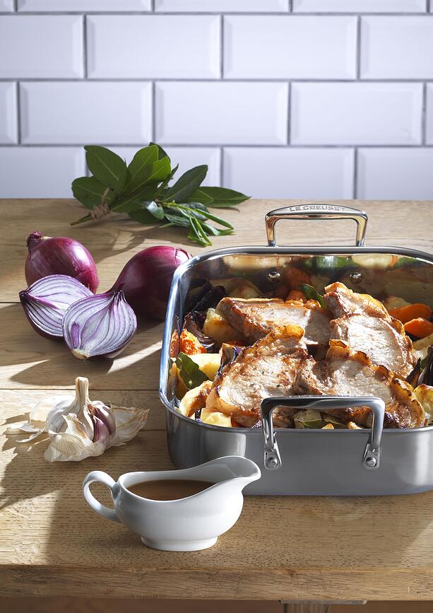 Ταψί τετράγωνο, τριπλής στρώσης, 26 cm