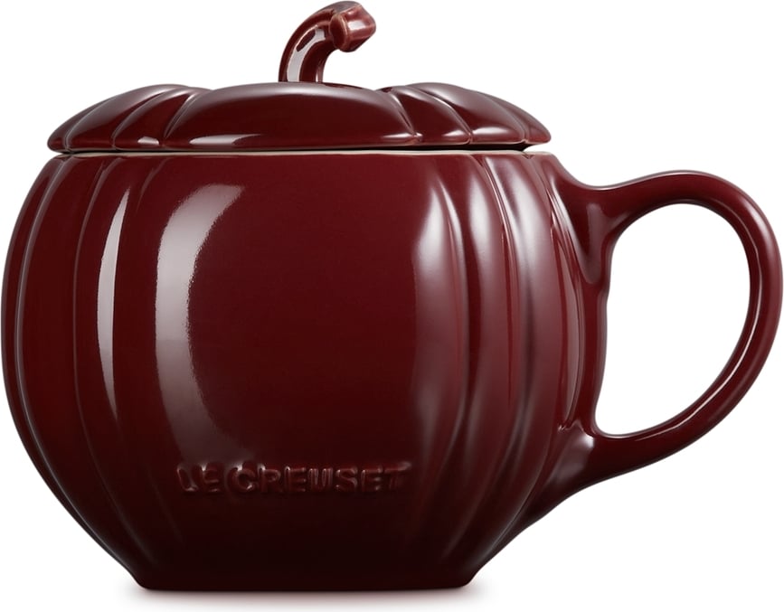 Taza Le Creuset Calabaza, 400 ml, burdeos