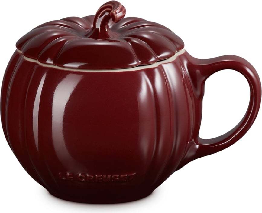 Taza Le Creuset Calabaza, 400 ml, burdeos