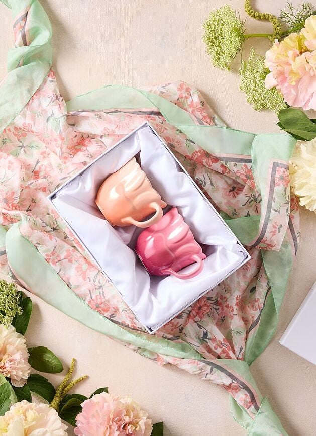 Taza Le Creuset Petal 330 ml, cuarzo rosa