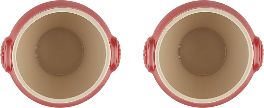 Tazones Le Creuset, 600 ml, rojo cereza, 2 unidades