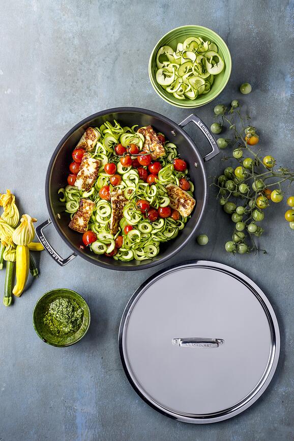 Τηγάνι τριών στρωμάτων, με δύο λαβές, 30 cm