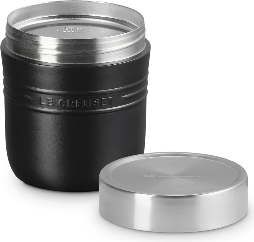 Fiambrera térmica On The Go, 500 ml, negro mate