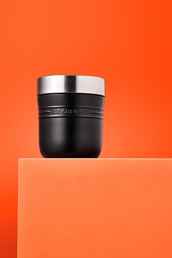 Fiambrera térmica On The Go, 500 ml, negro mate