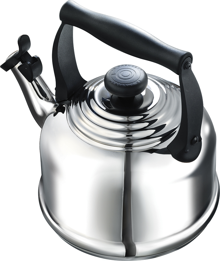 Tetera de acero inoxidable Le Creuset, 2,1 L