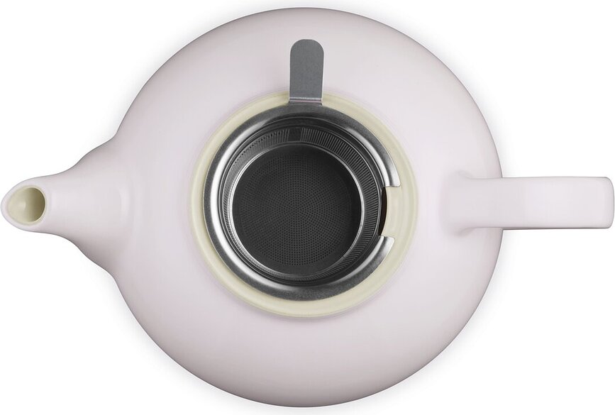 Tetera Le Creuset 1,3 l rosa claro con infusor