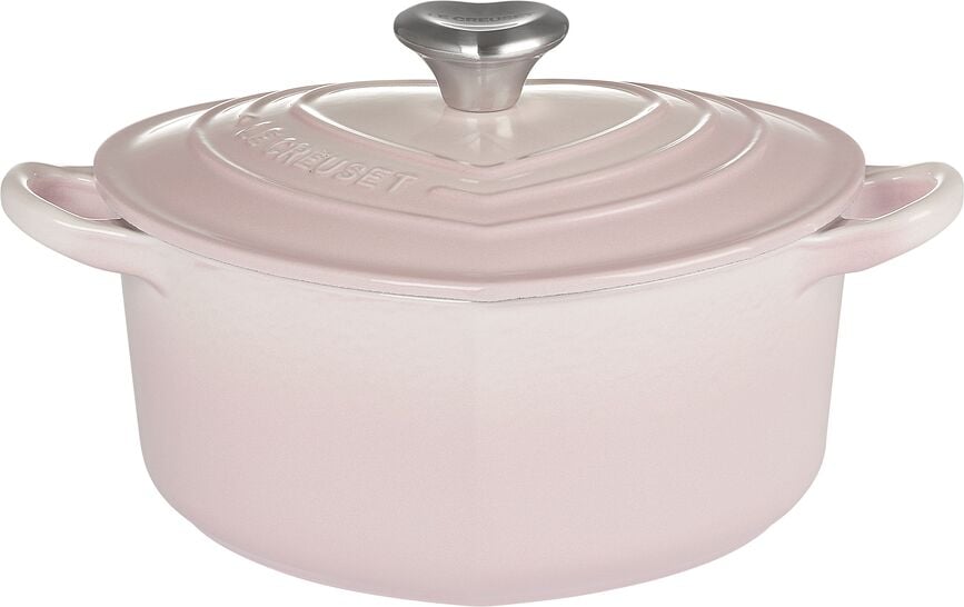 Tradition Collection Moule à Pâtisserie en forme de cœur, 20 cm, blanc