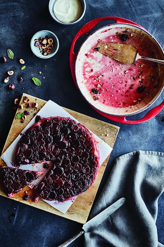 Tradition Collection Φόρμα Τάρτας, 28 cm, κερασί