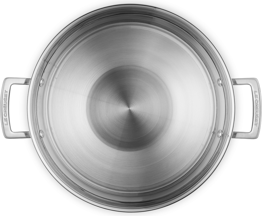 Wok troslojni s pokrovom, 30 cm, 2 kosa