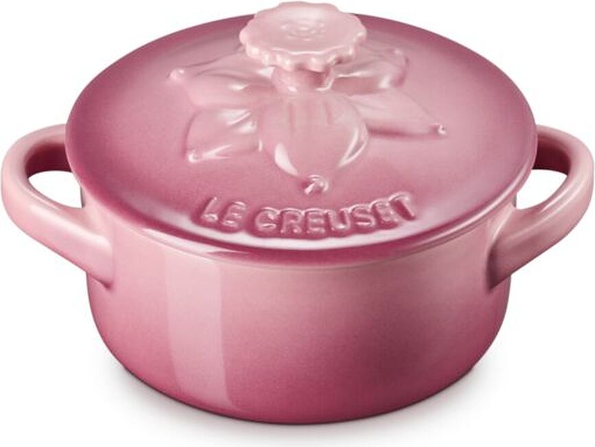 Zapékací a servírovací nádoba Mini Cocotte Jardin 250 ml, růžový křemen