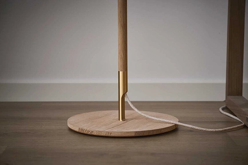 Lampa podłogowa LK 80 160 cm jasnobrązowa