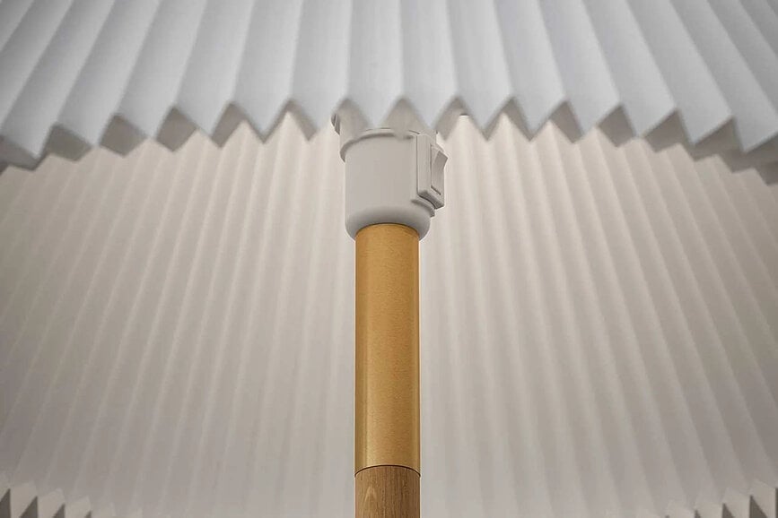 Lampa podłogowa LK 80 160 cm jasnobrązowa