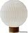 Lampa stołowa Classic 375 M ciemny dąb z papierowym kloszem