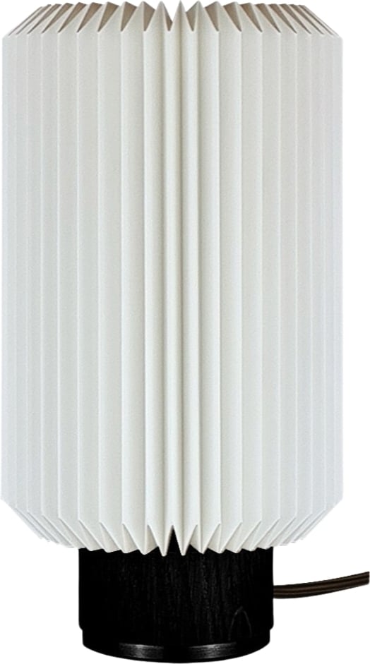 Lampa stołowa Cylinder S czarny dąb