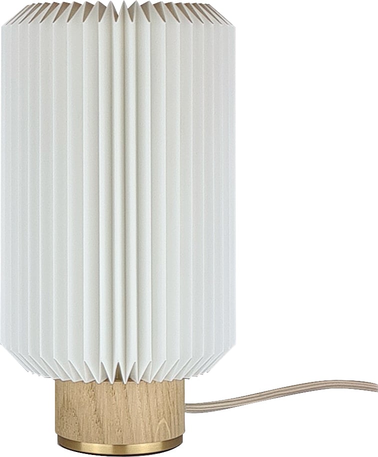 Lampa stołowa Cylinder S jasny dąb