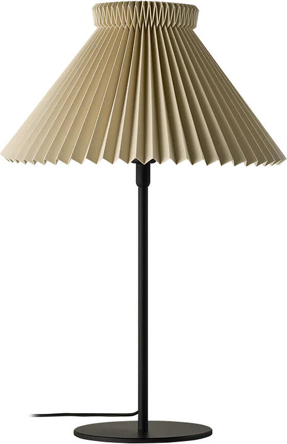 Lampa stołowa LK 334 50 cm beżowa z papierowym kloszem