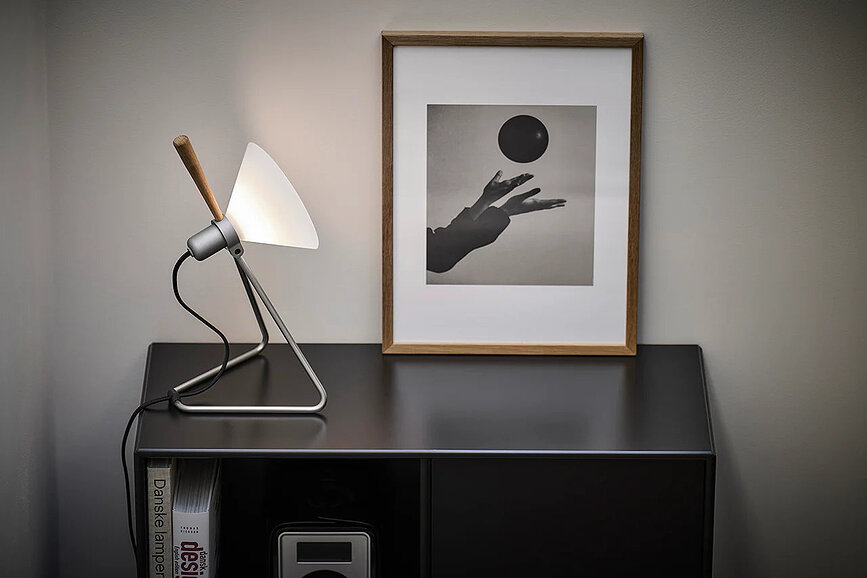 Lampa stołowa Spot 38 cm czarna