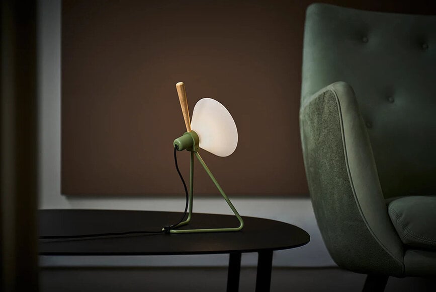 Lampa stołowa Spot 38 cm czarna