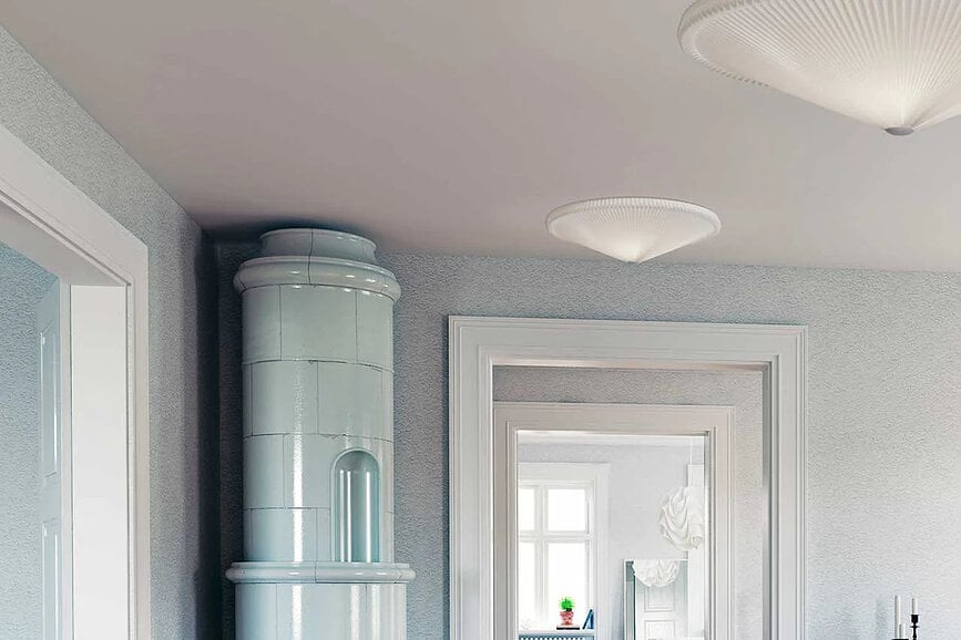 Lampa sufitowa Model 26 52 cm z papierowym kloszem