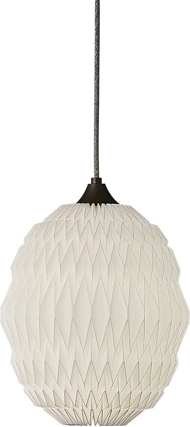 Lampa wisząca Caleo White 1 z papierowym kloszem