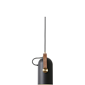 Lampa wisząca Carronade czarna 12 cm