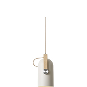 Lampa wisząca Carronade piaskowa 12 cm