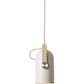 Lampa wisząca Carronade piaskowa 20 cm